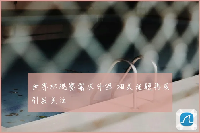 世界杯观赛需求升温 相关话题再度引发关注
